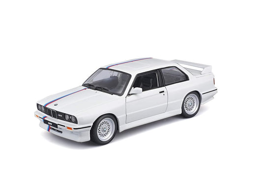 BBurago BMW M3 1988, White. 1:24 Scale