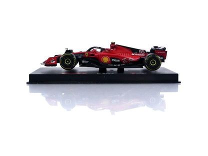 BBurago Ferrari SF-23 Carlos Sainz (No.55 With Helmet 2023), Red, 1:43 Scale