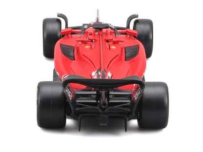BBurago Ferrari SF-23 Charles Leclerc (No.16 With Helmet 2023), Red, 1:43 Scale