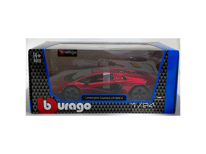 BBurago Lamborghini Countach LPI 800-4, Red, 1:24 Scale