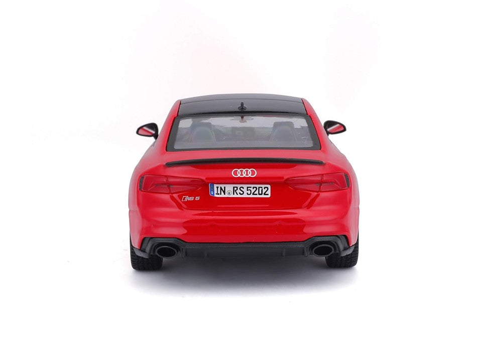 BBurago Audi RS 5 Coupe 2019, Red, 1:24 Scale