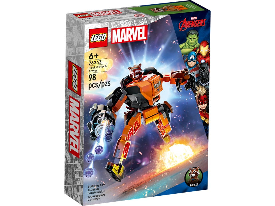 LEGO MARVEL Rocket Mech Armor #76243 – - Main Image