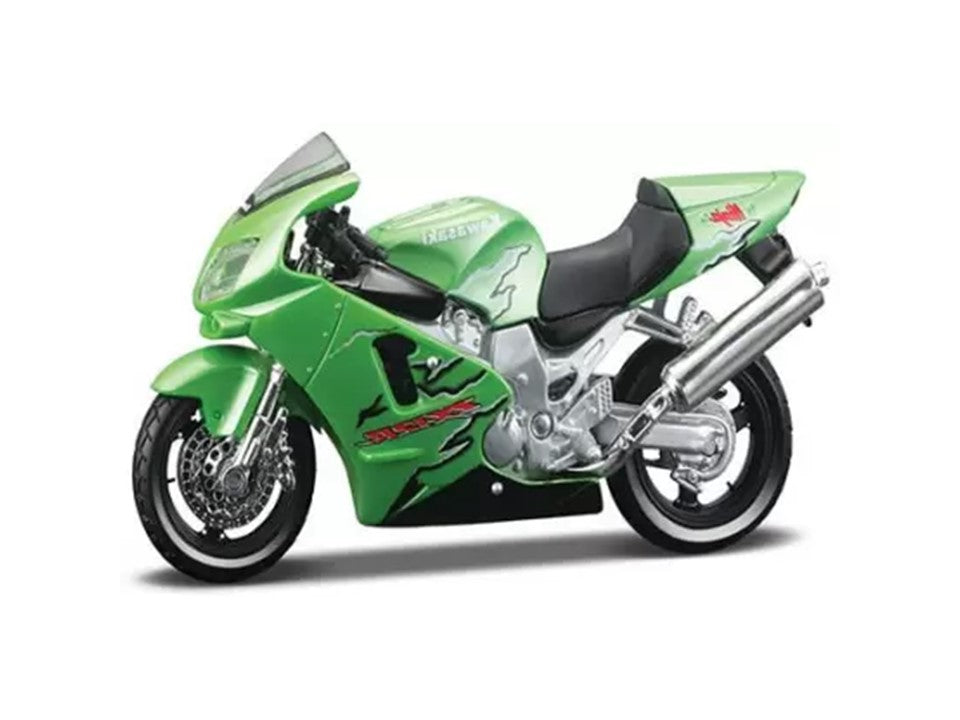 Maisto Kawasaki Ninja ZX-12R, Green, 1:18