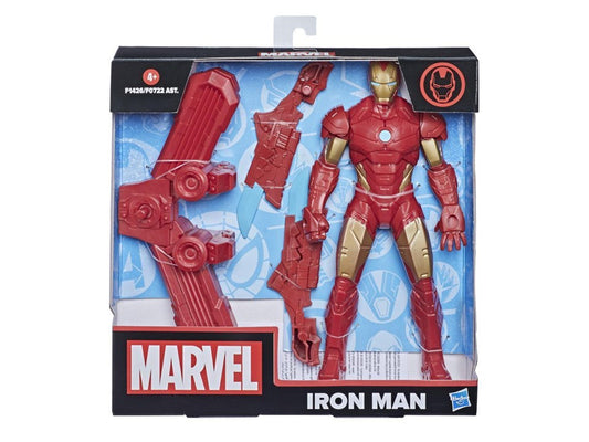 Hasbro MARVEL IRON MAN WITH ARC BOOSTER & ARC SWORDS  9.5" ACTION FIGURE