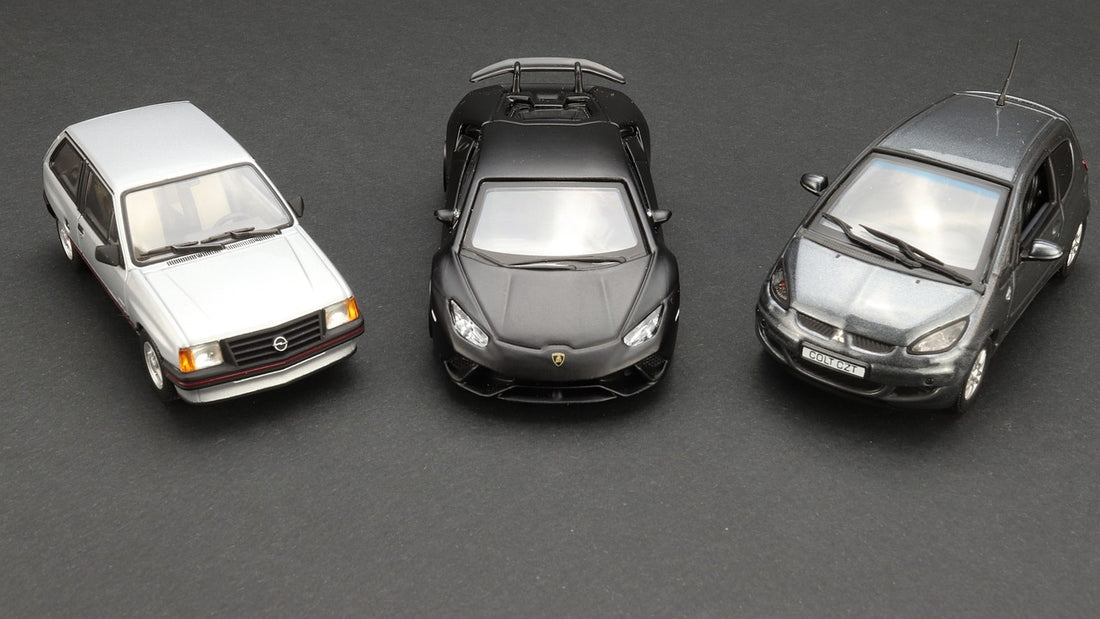 Diecast cars size guide