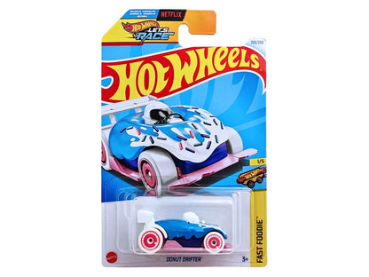 HOT WHEELS VW T3 CUSTOM (BROWN) + DONUT DRIFTER (BLUE)