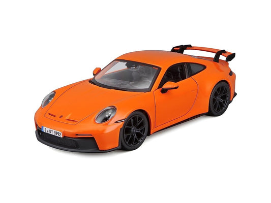 BBurago 2022 Porsche 911 GT3, Orange, 1:24 Scale
