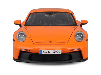 BBurago 2022 Porsche 911 GT3, Orange, 1:24 Scale
