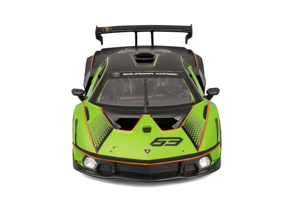 BBurago Racing Lamborghini Essenza SCV12, Green/Black, 1:24 Scale