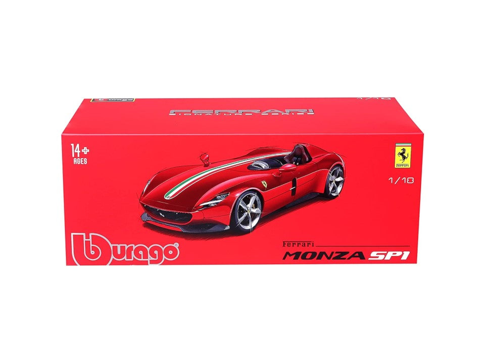 BBurago Ferrari MONZA SP1, Red, 1:18 Scale