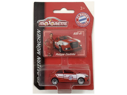 Majorette Premium Cars FC Bayern Munchen Audi A1 (Coutinho 10)