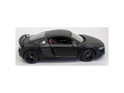 Maisto Audi R8 GT, Matte Black, 1:18 Scale