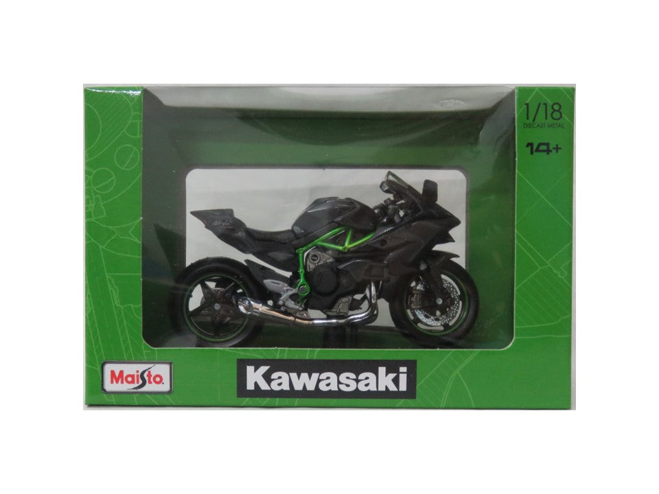 Maisto Kawasaki Ninja H2R, Black, 1:18
