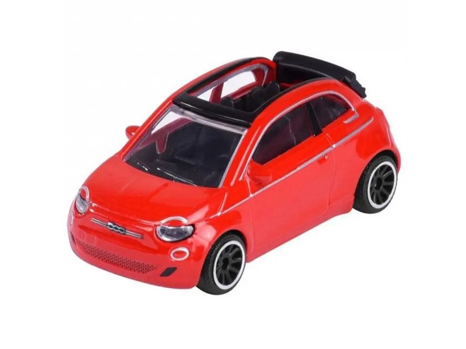 Majorette Street Cars Fiat 500 Icon Open Top (Red)