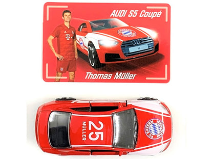 Majorette Premium Cars FC Bayern Munchen Audi S5 Coupé (Müller 25)