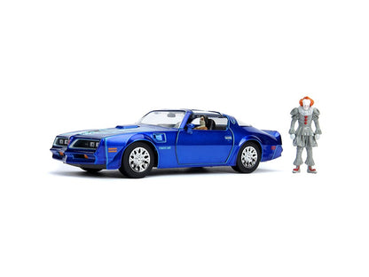 It Chapter Two Pennywise & Henry Bower's Pontiac Firebird 1:24 & 2.75" Figures