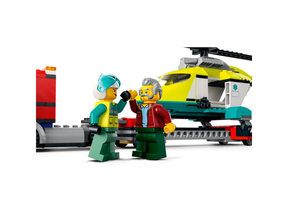 LEGO CITY Rescue Helicopter Transport 