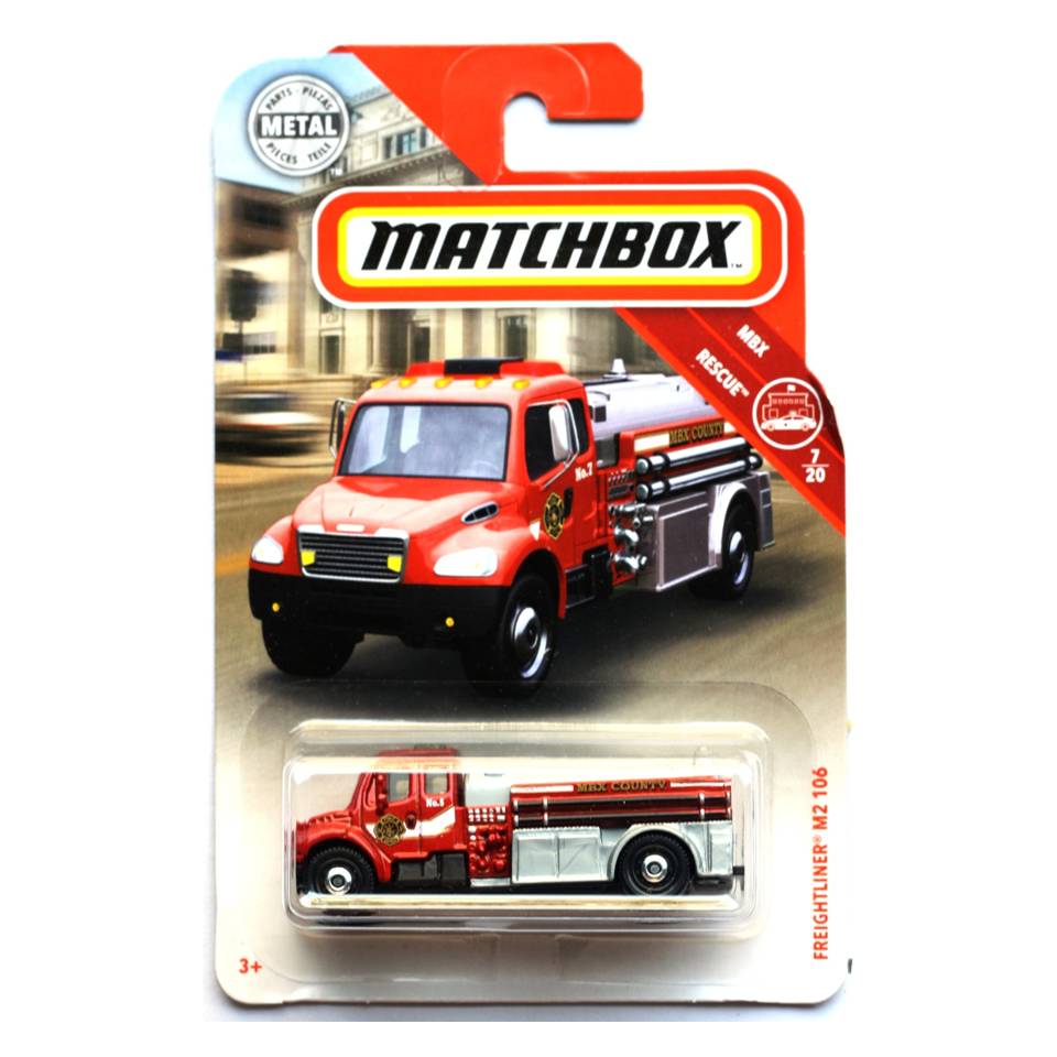 MATCHBOX FREIGHTLINER BUSINESS CLASS M2 106 (Red/Silver)